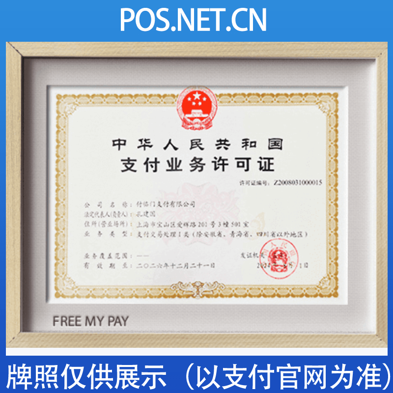海口付临门支付牌照